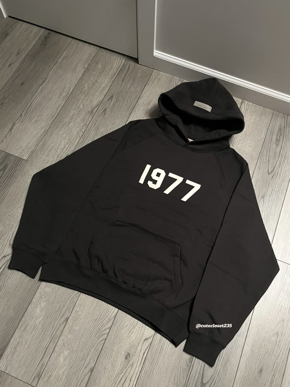Essentials Fear Of God Iron 1977 Hoodie Sizes XS-L